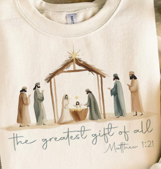 The greatest gift manger 2