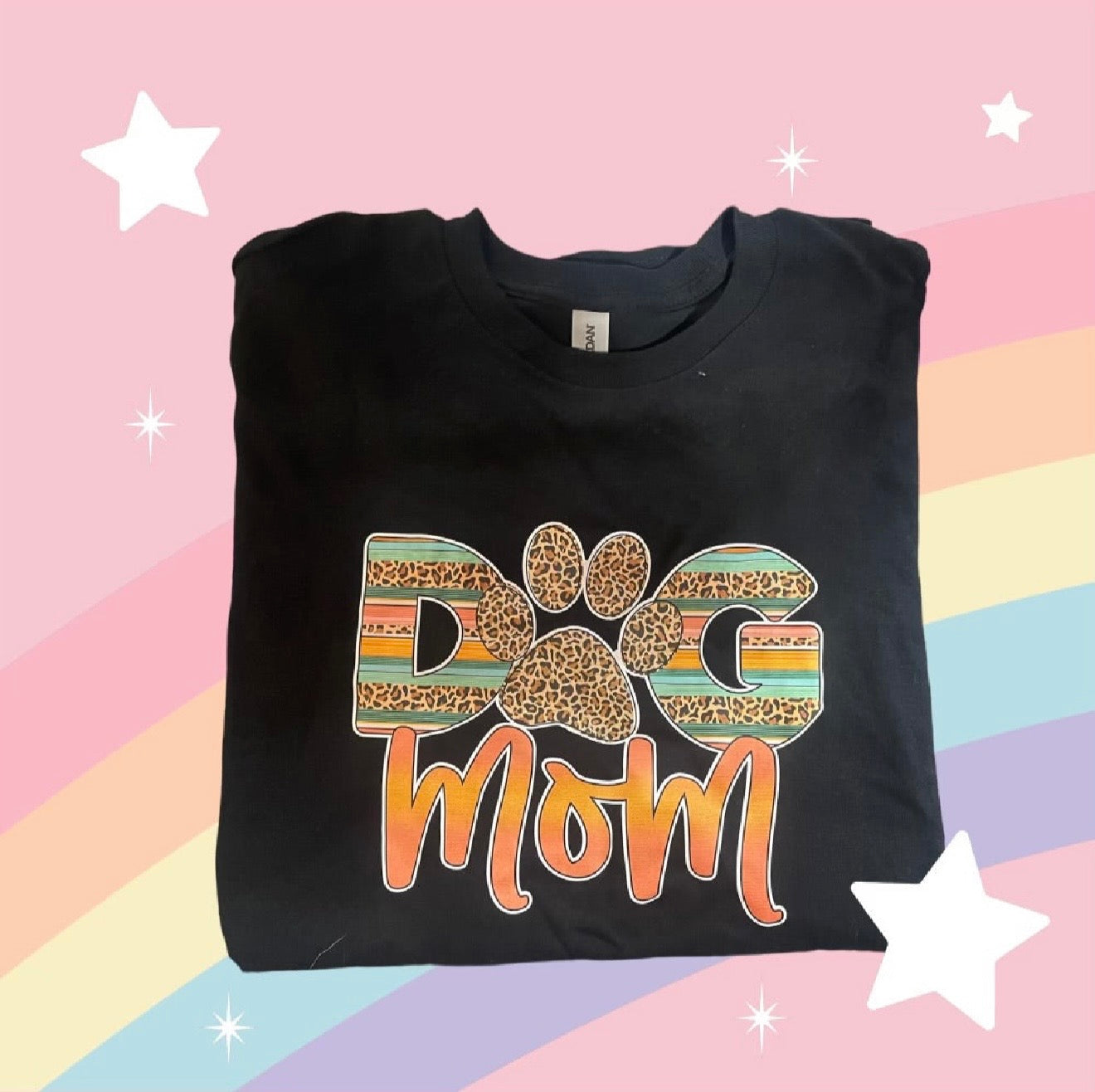 Orange DoG Mama T shirt