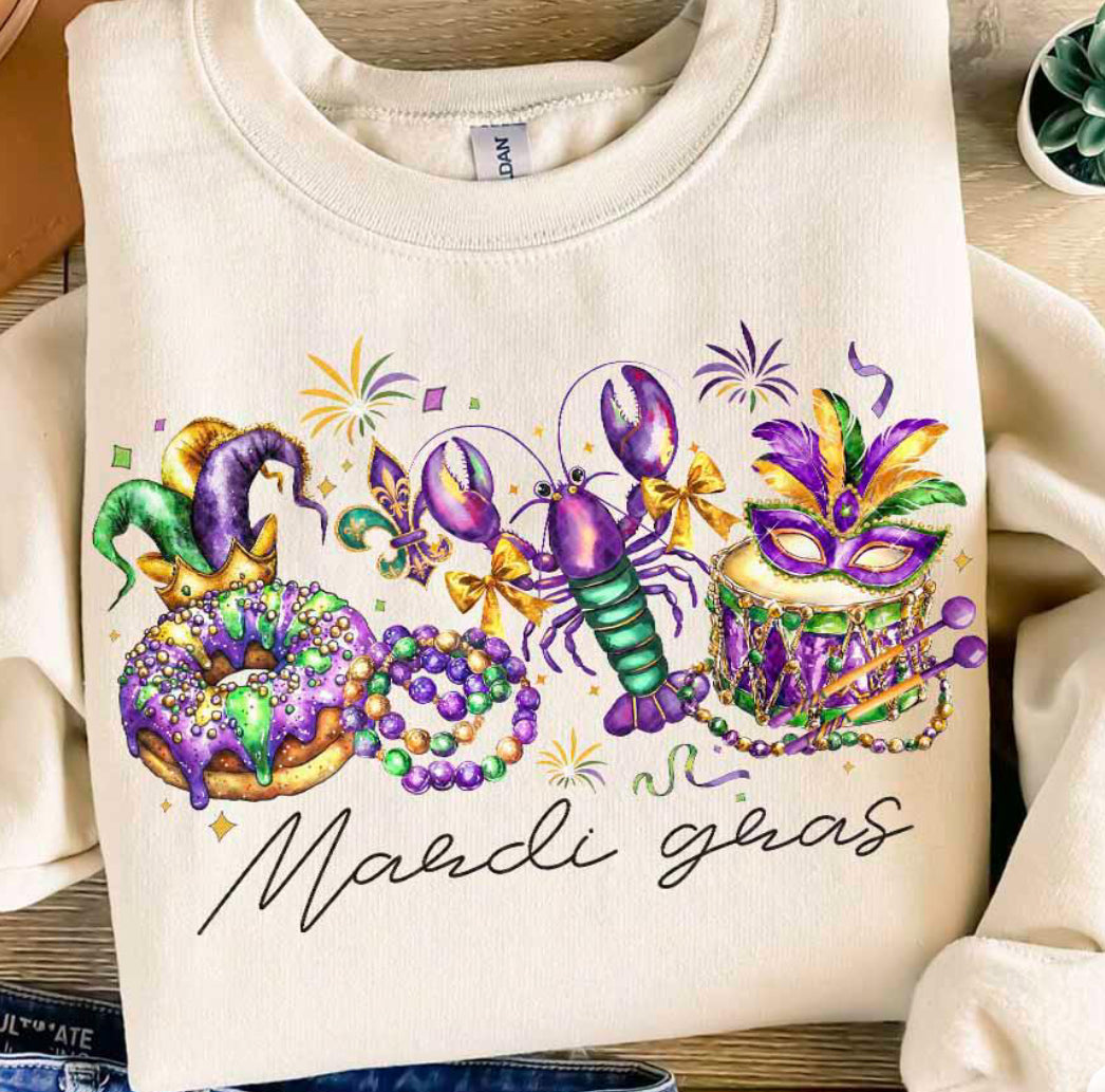 Mardi Gras lobster