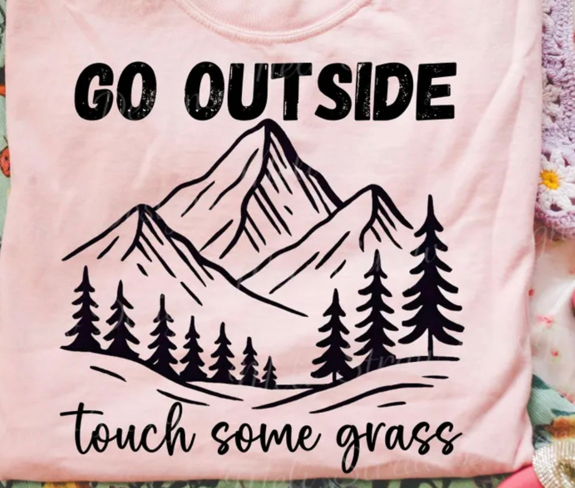 Outside