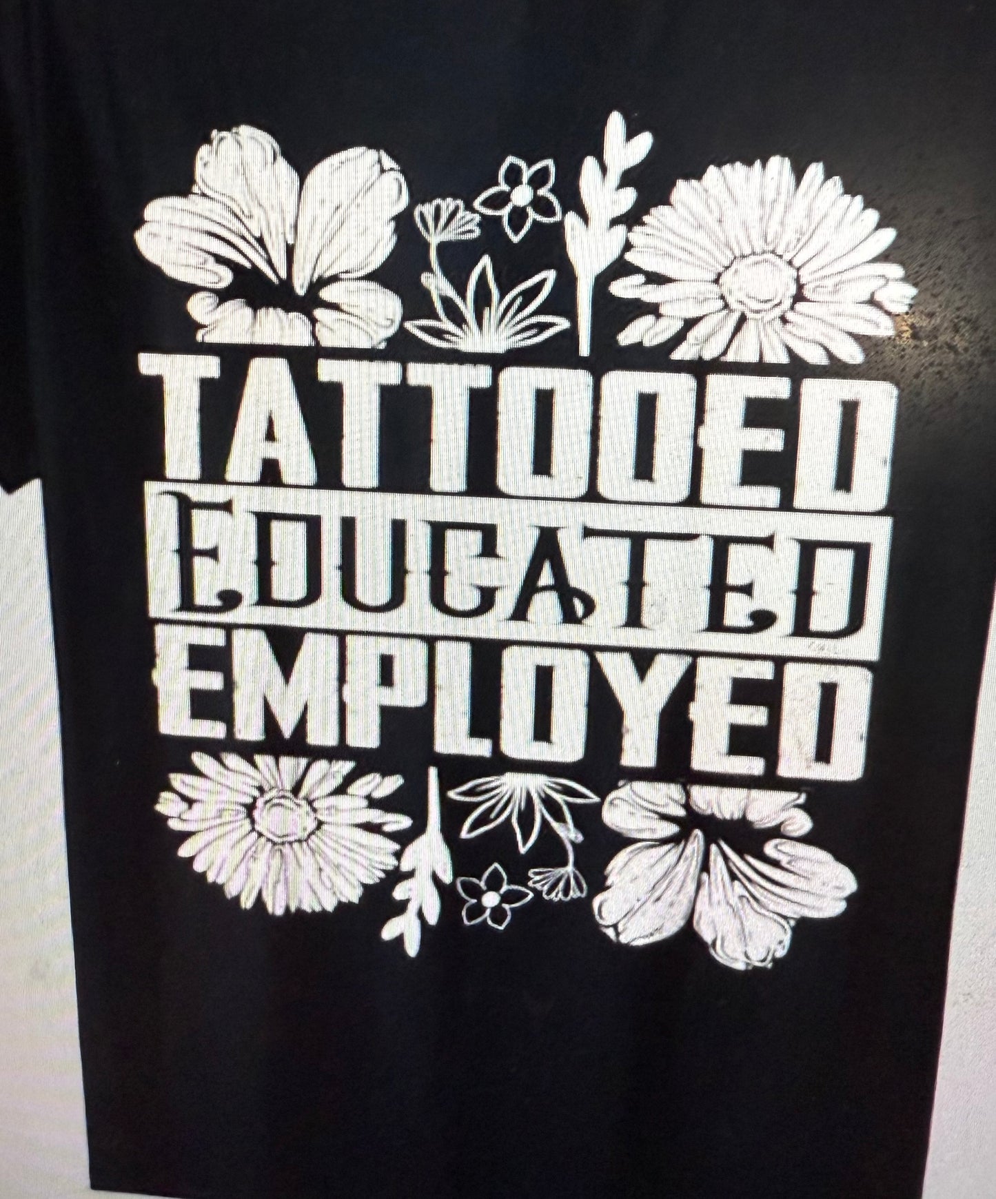 Tattooed educated employees