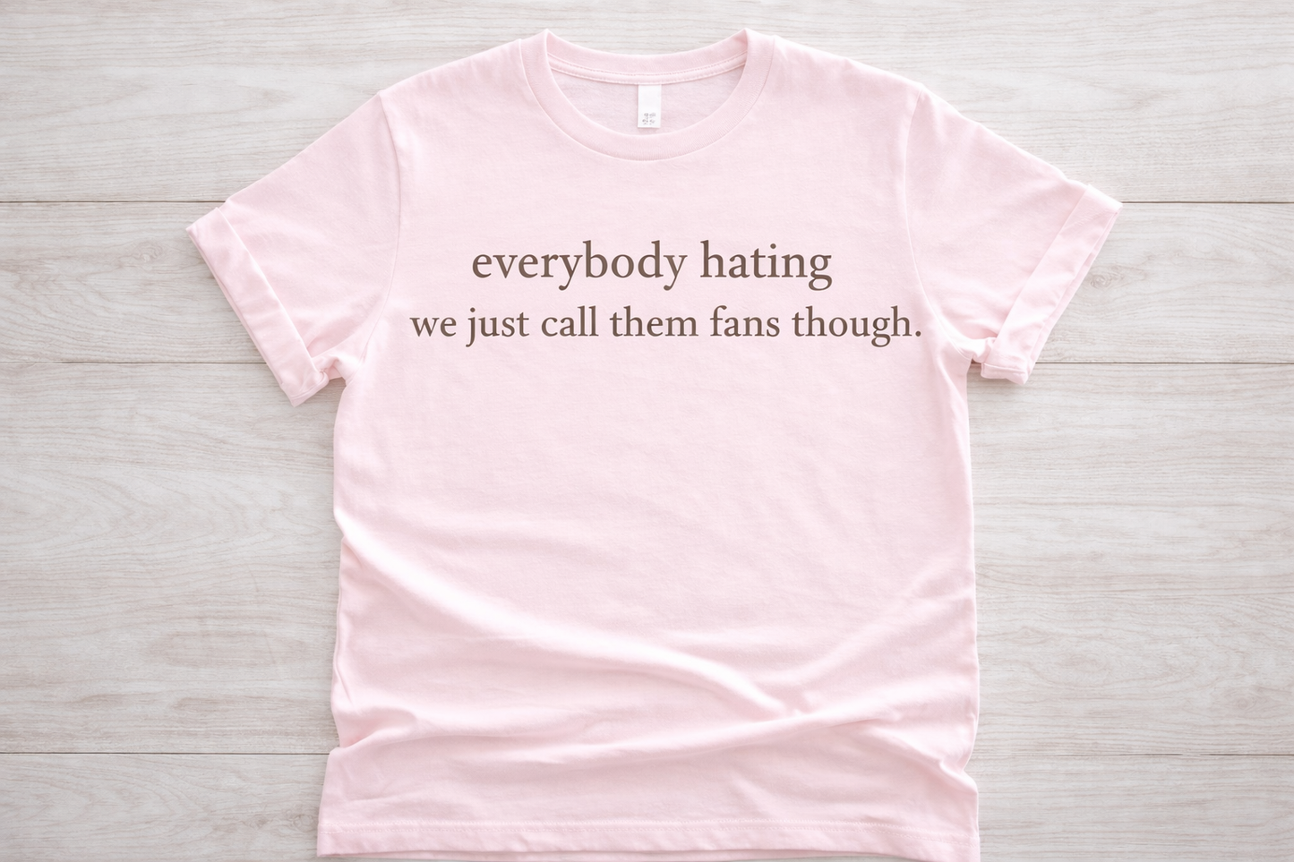 Everybody hating sublimation