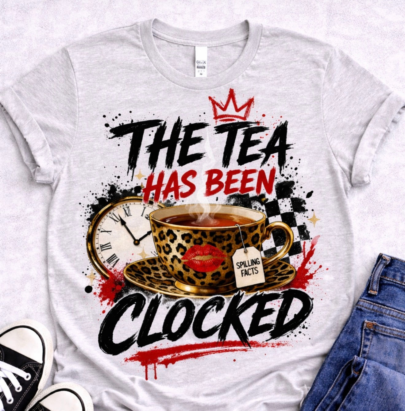 The tea has been clocked sublimation