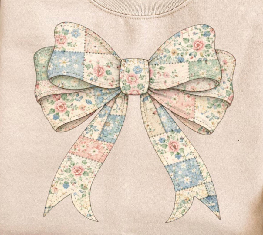 Bow patchwork design