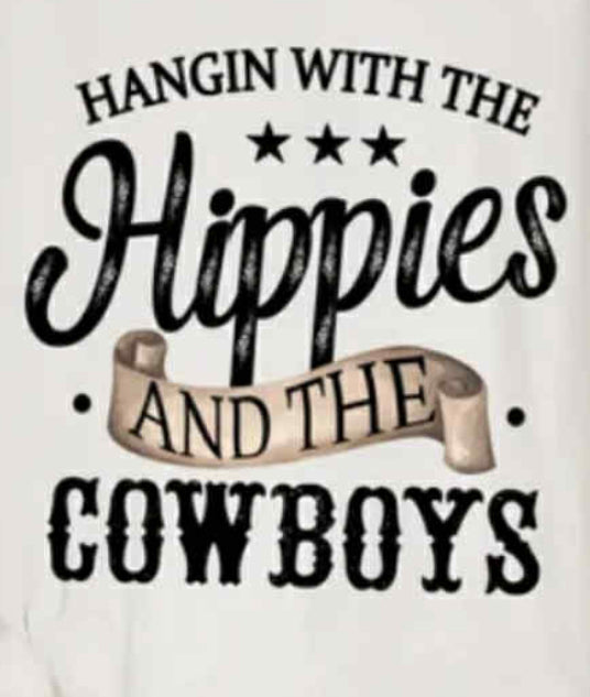 Hippie and Cowboys sweatshirt