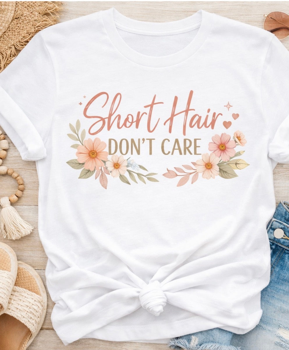 Short hair dont care sublimation
