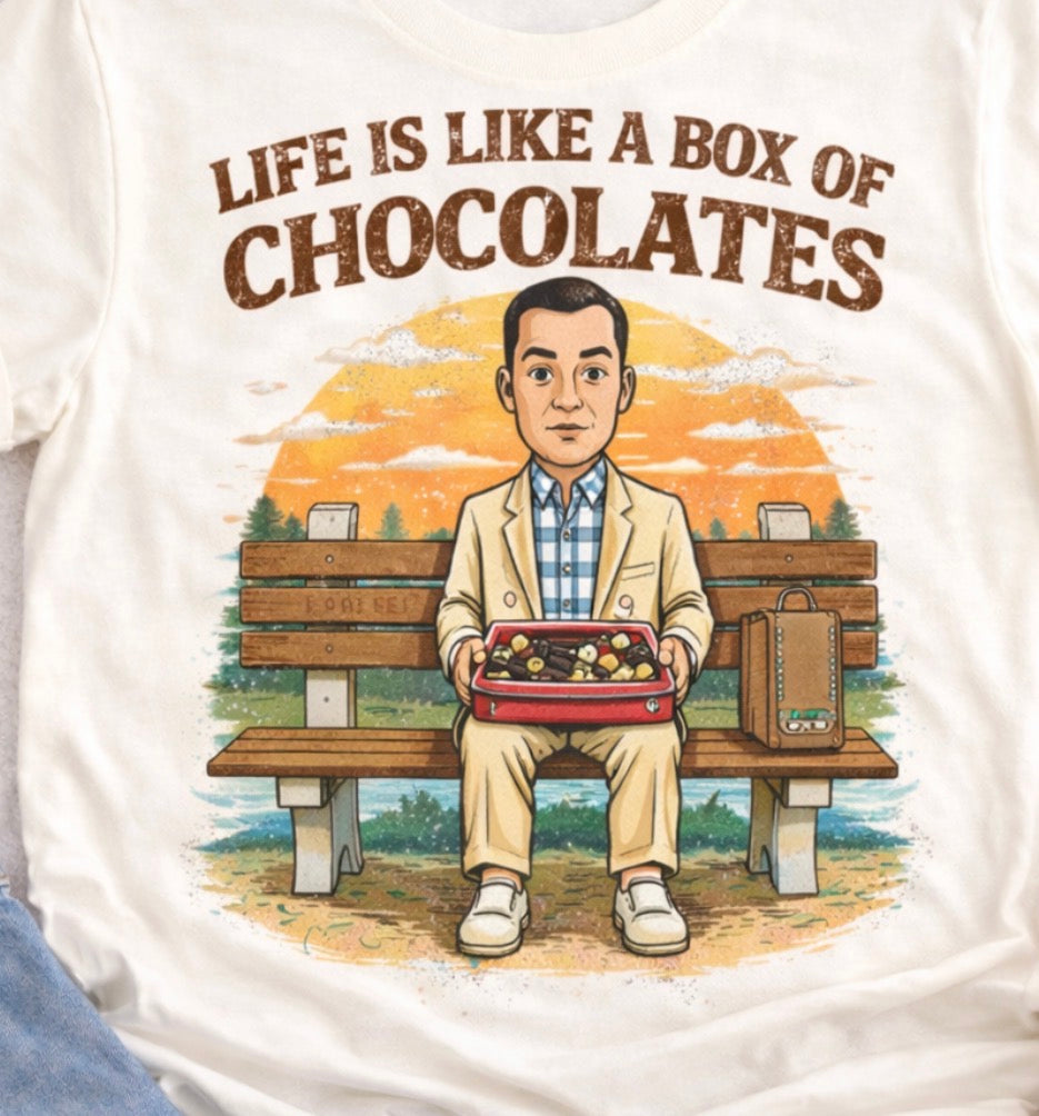 Box of chocolates sublimation
