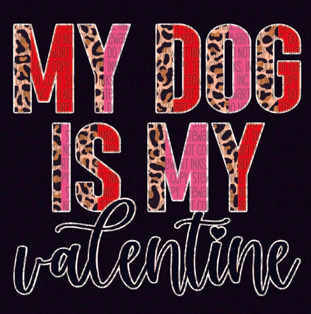 Dog valentine vinyl