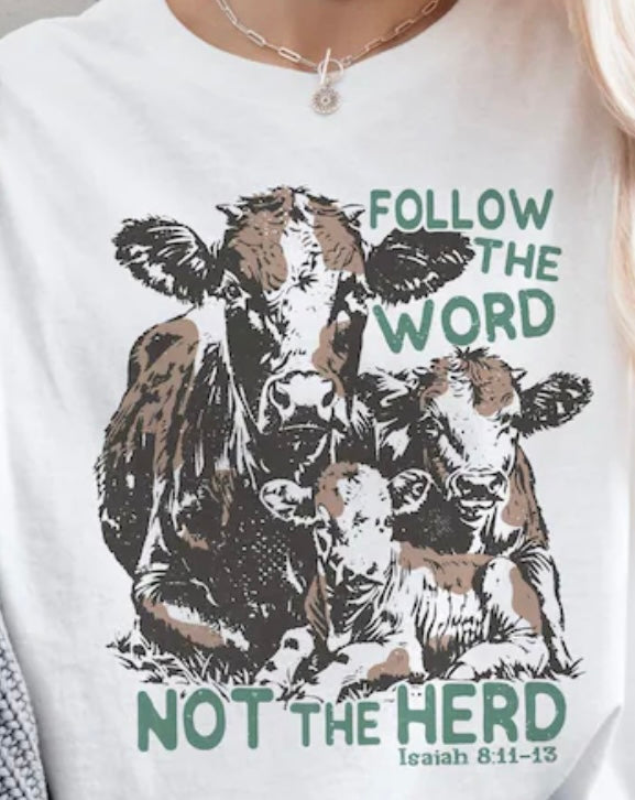 Follow the word T-Shirt