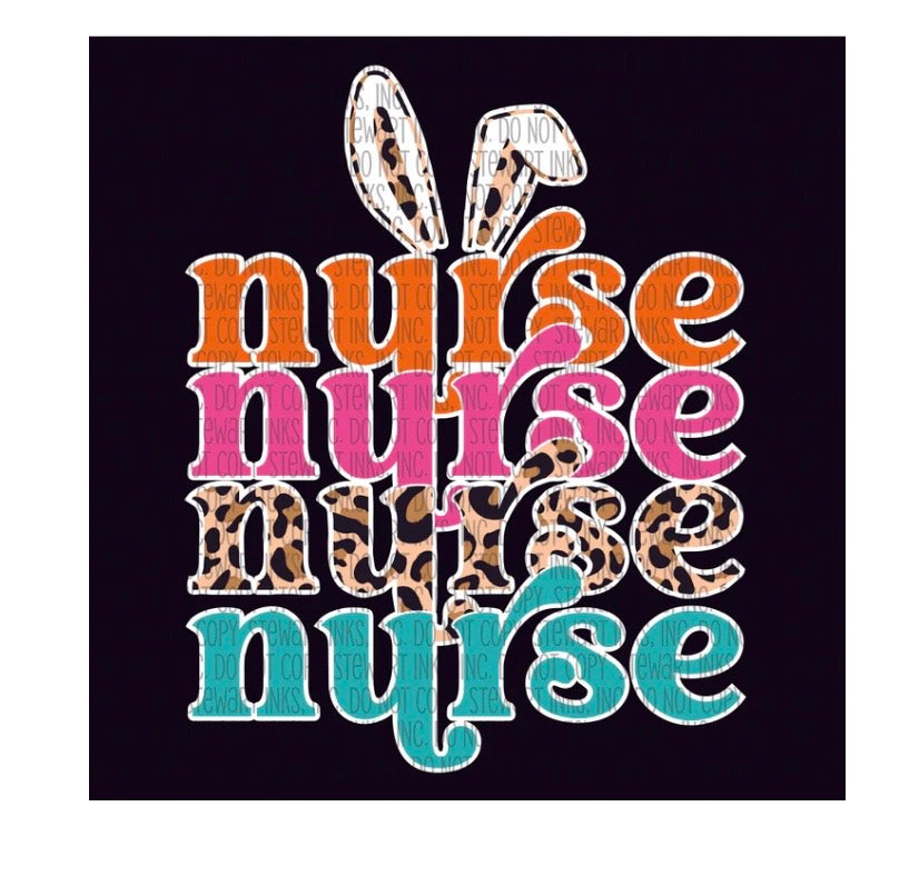Easter nurse vinyl