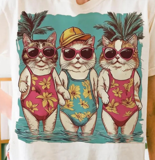 Summer cat