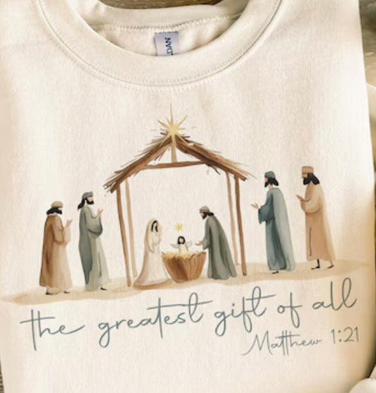 The greatest gift manger 2