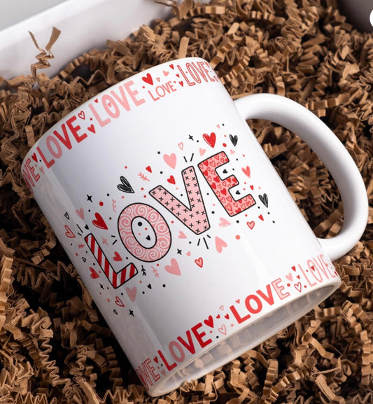 Love, Valentine’s Day mug