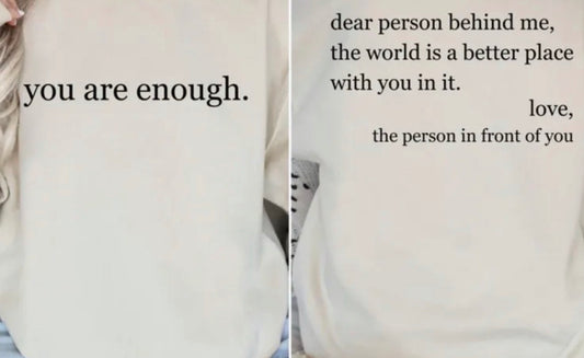 You are enough 1