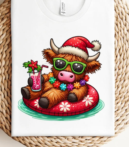 Christmas cow