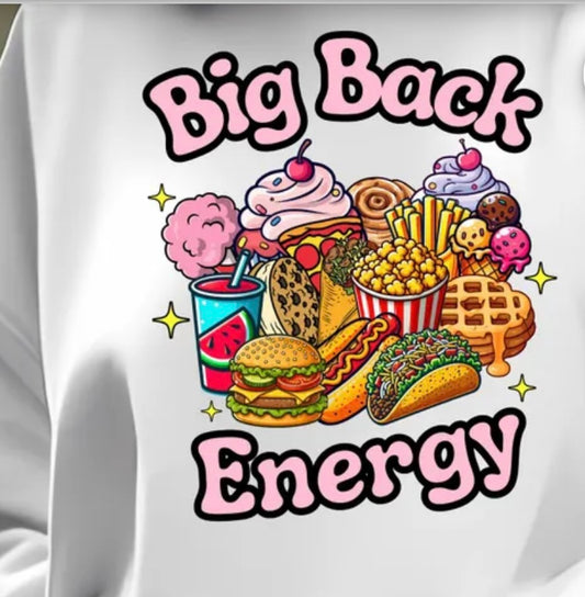 Big back two  sweatshirt