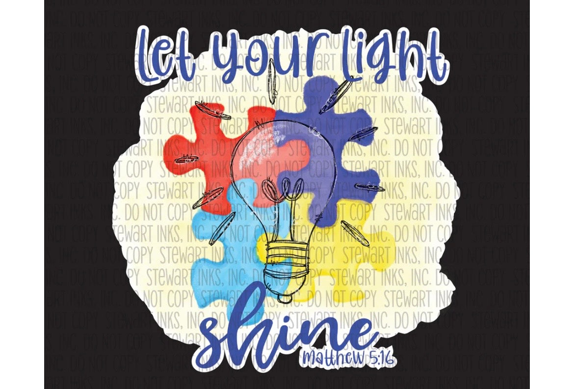 Let your light shine VINYL