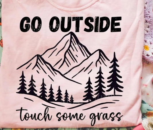 Outside