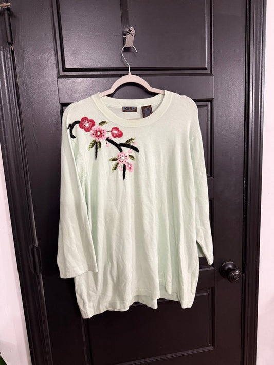 Embroidered $10 2x
