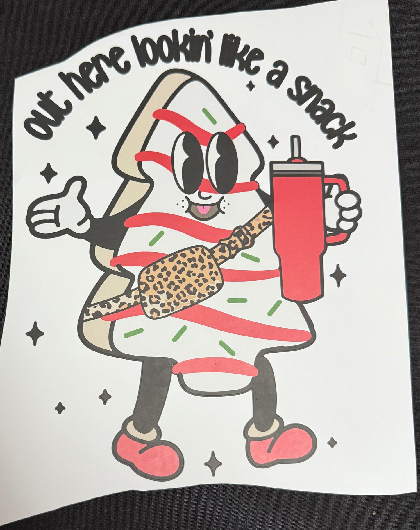 Looking like a snack t shirt