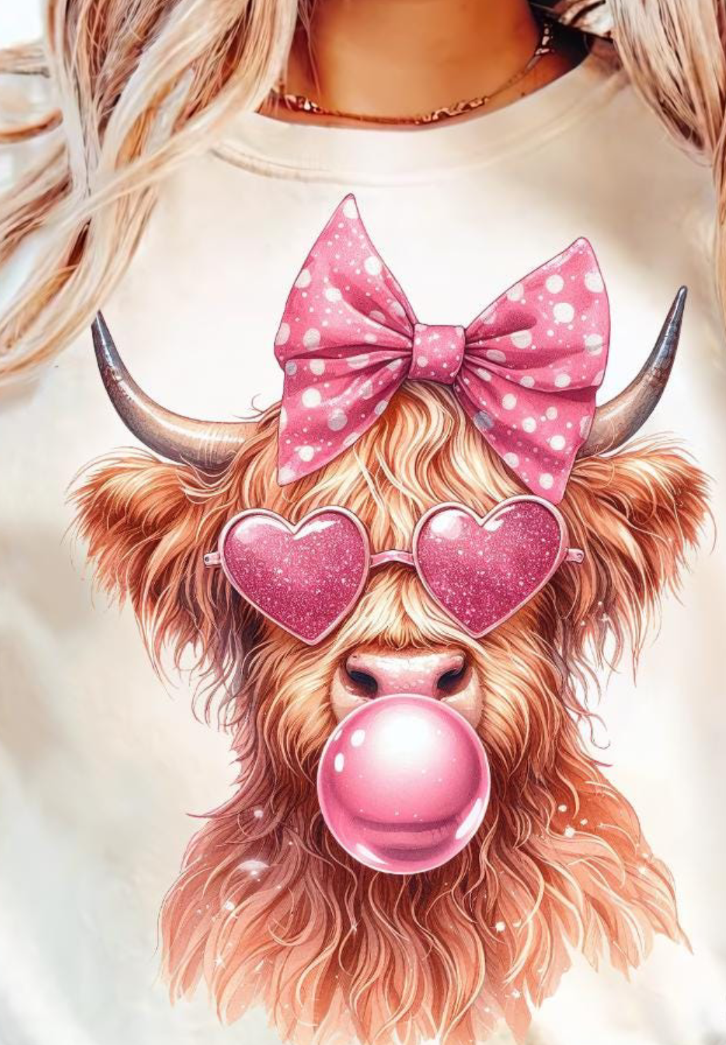 Highland cow Valentine’s