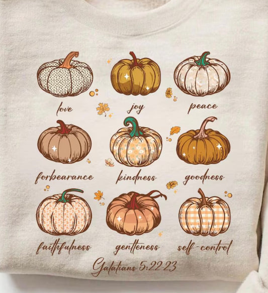 Pumpkin sweatshirt