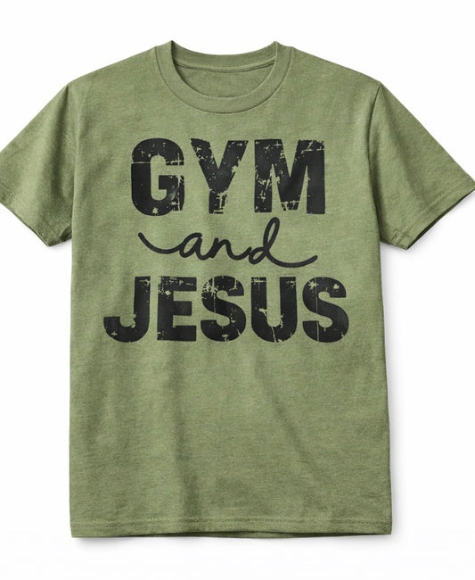 Gym and Jesus sublimation