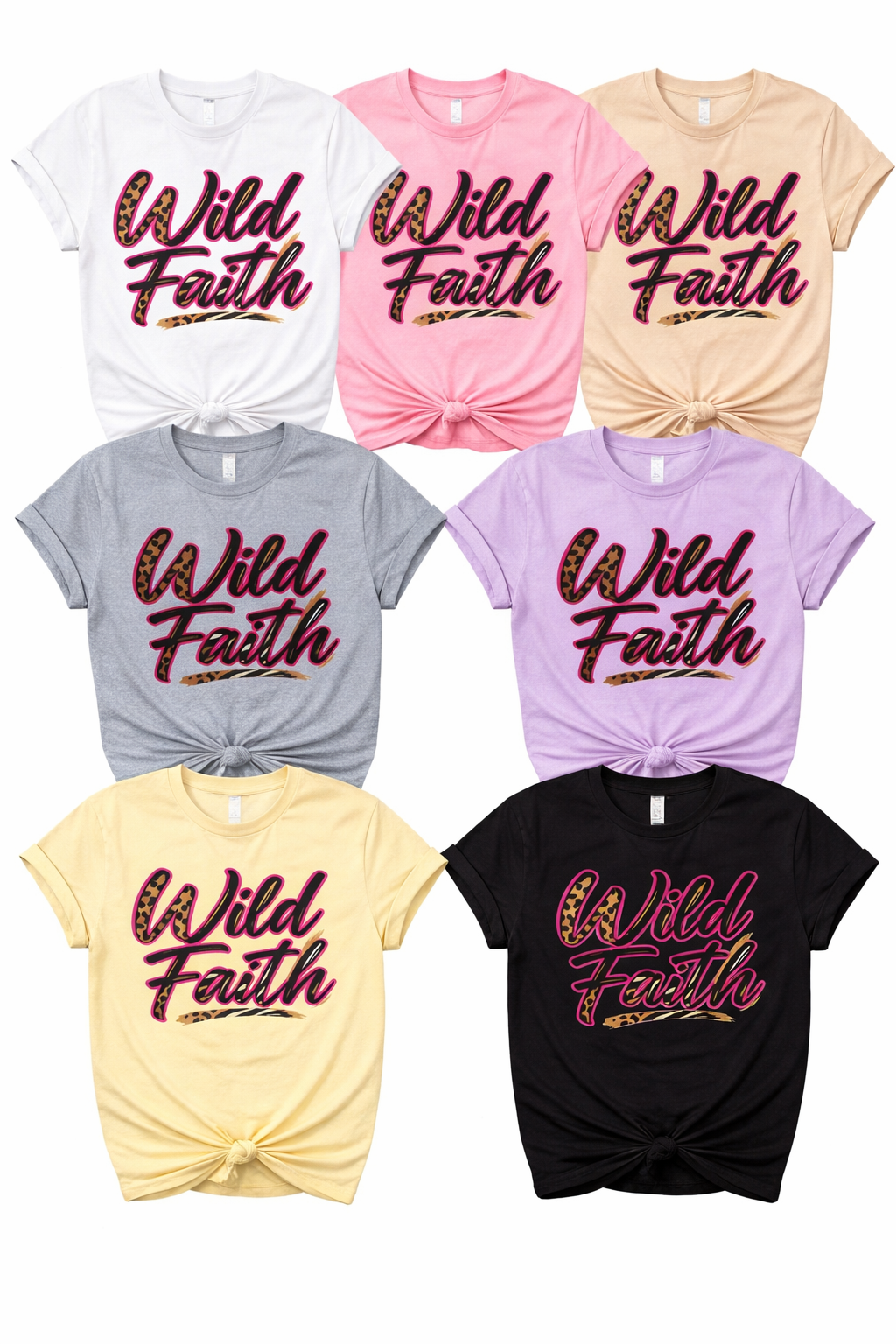 Wild Faith printed vinyl  1