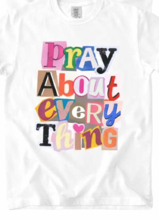 Pray about everything KIDS