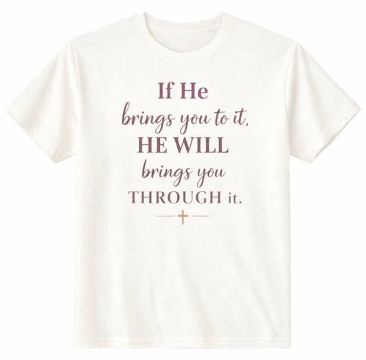 Bring you through it  sublimation
