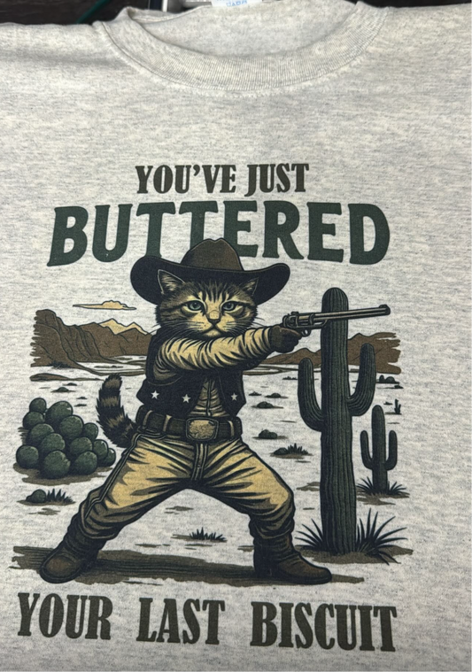 Buttered biscuit