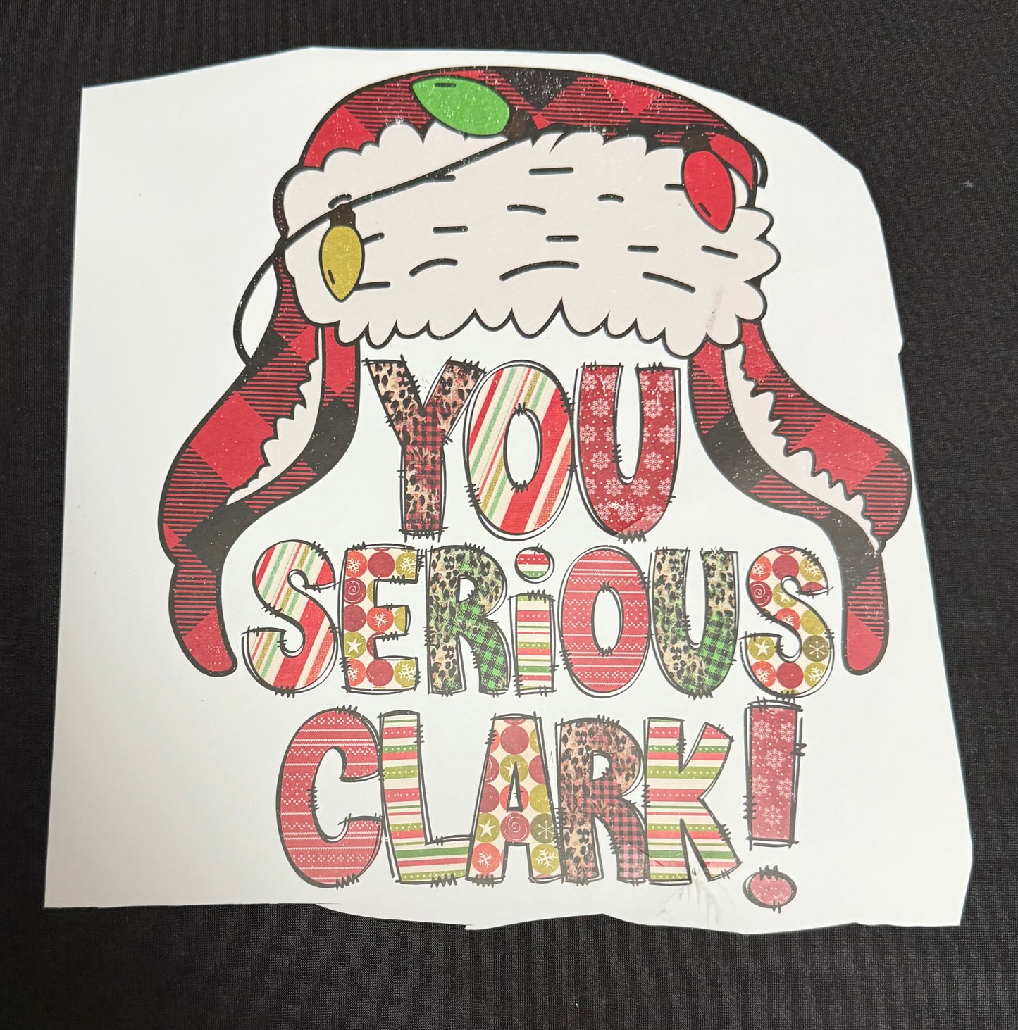 Serious Clark t shirt