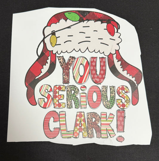 Serious Clark t shirt