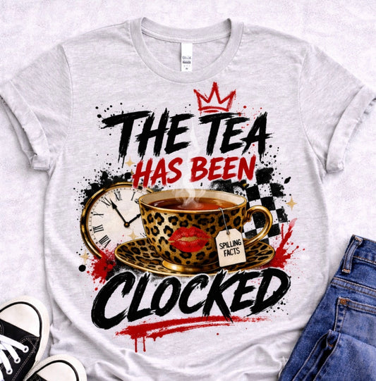 The tea has been clocked sublimation