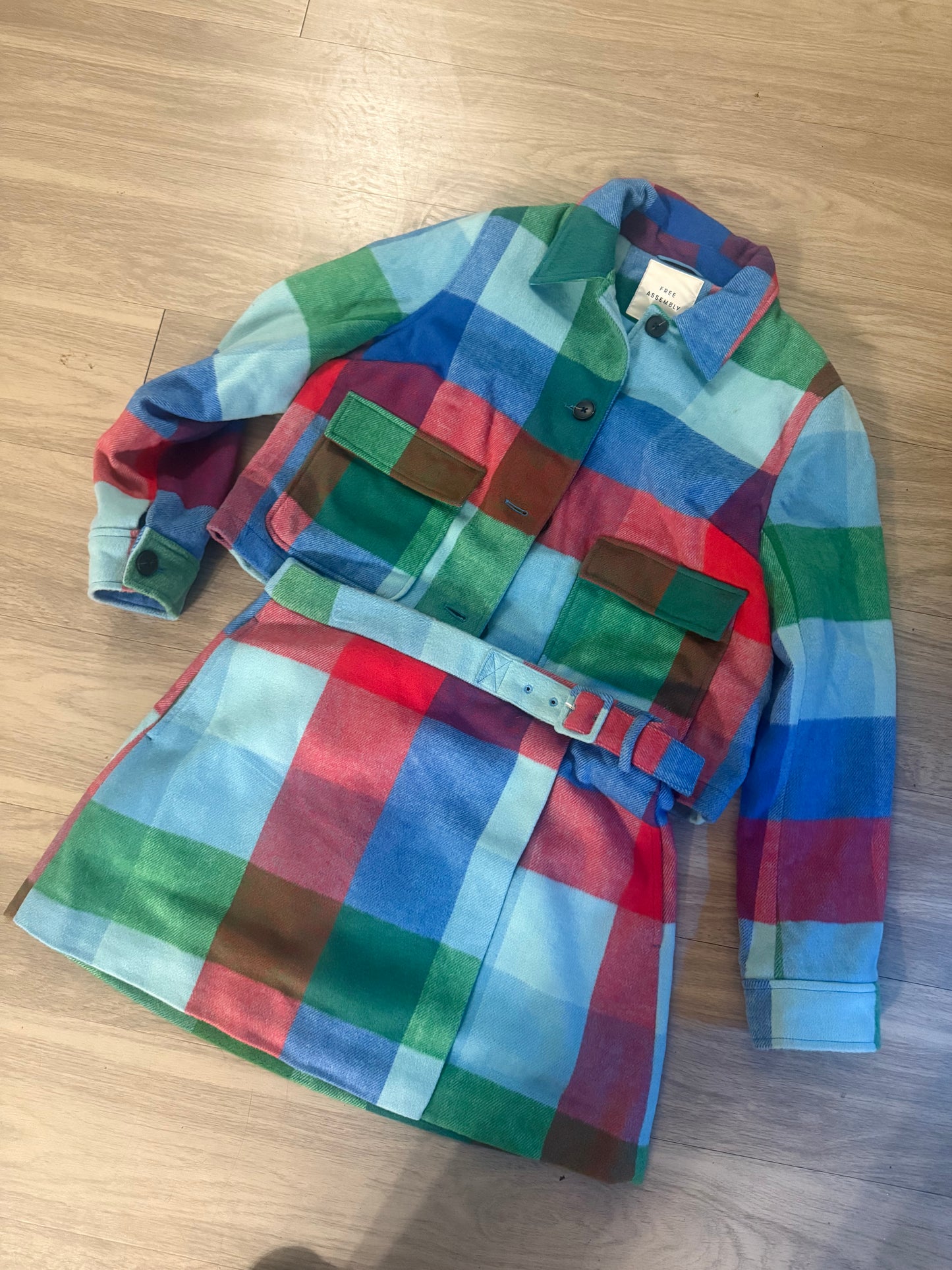 New. Size 10 skirt. Large top
