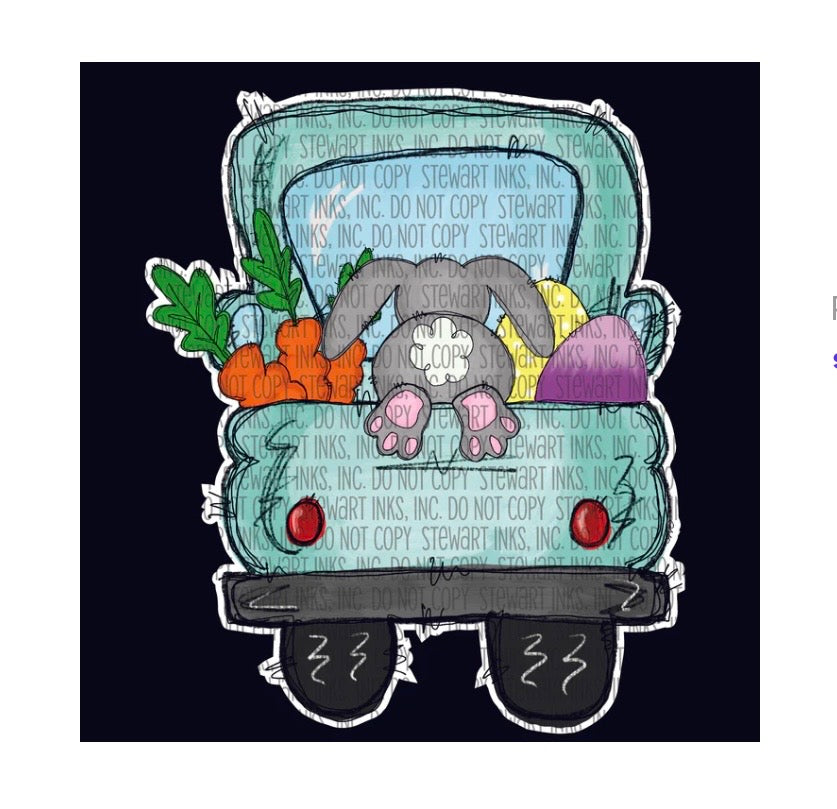 Easter truck vinyl 2