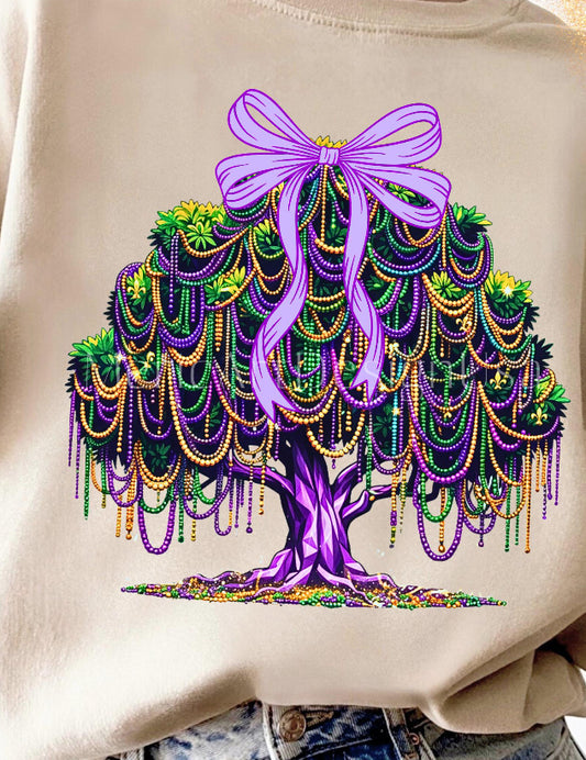Mardi Gras tree