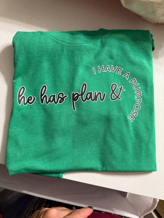 He has plans
