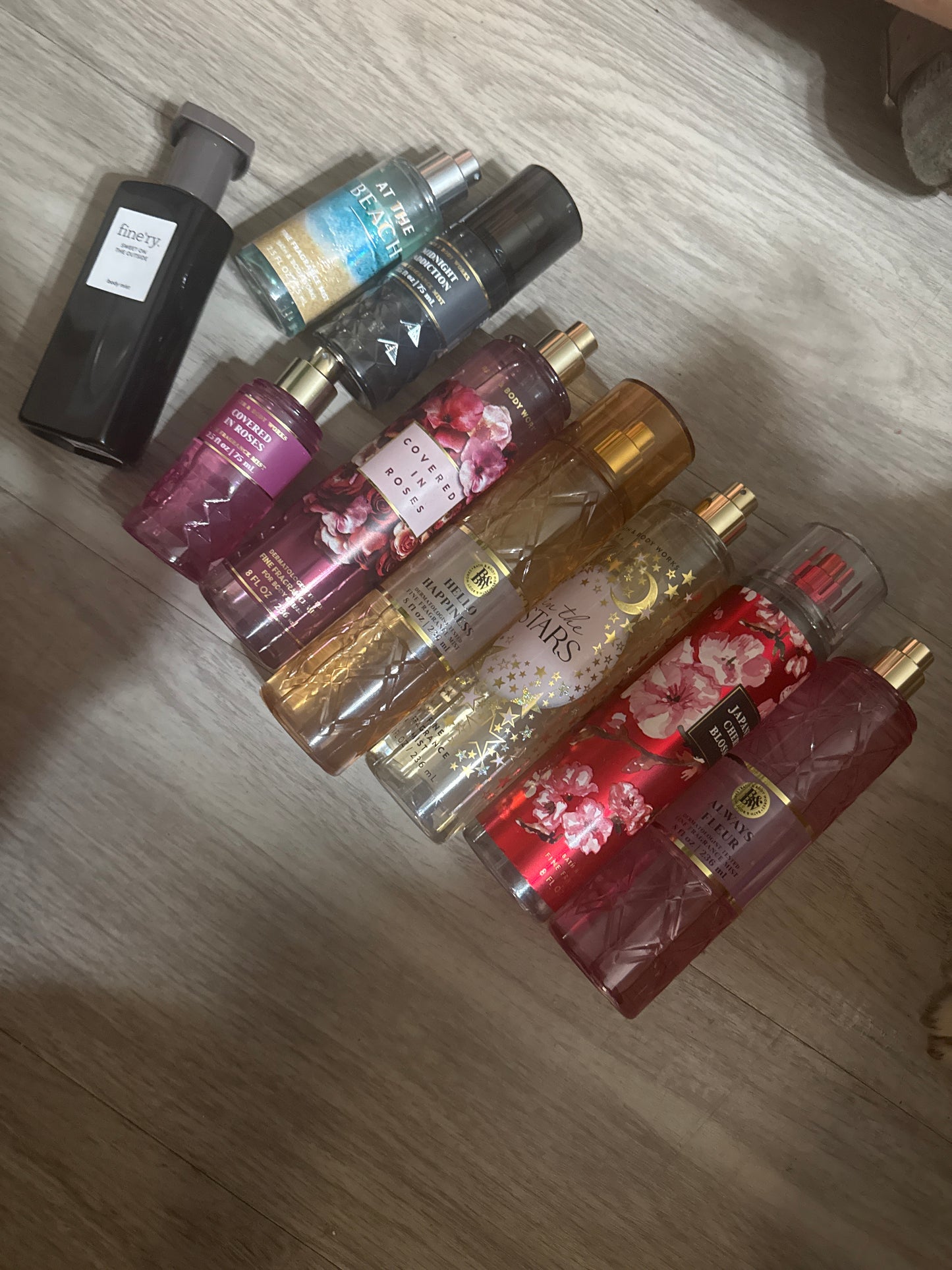 Body spray. 9 of them