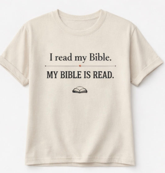 My Bible is read