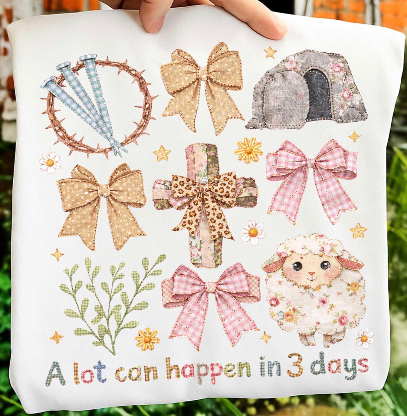 A lot can happen patchwork design