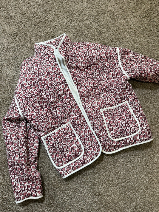 Large. Worn once -1- quilted.