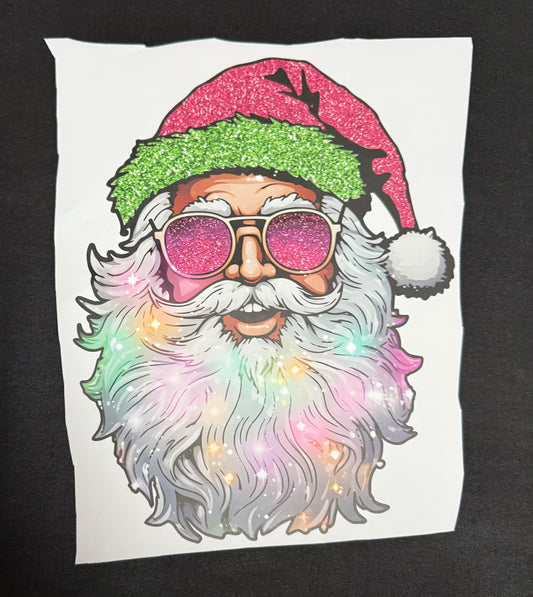 Pink Santa t shirt