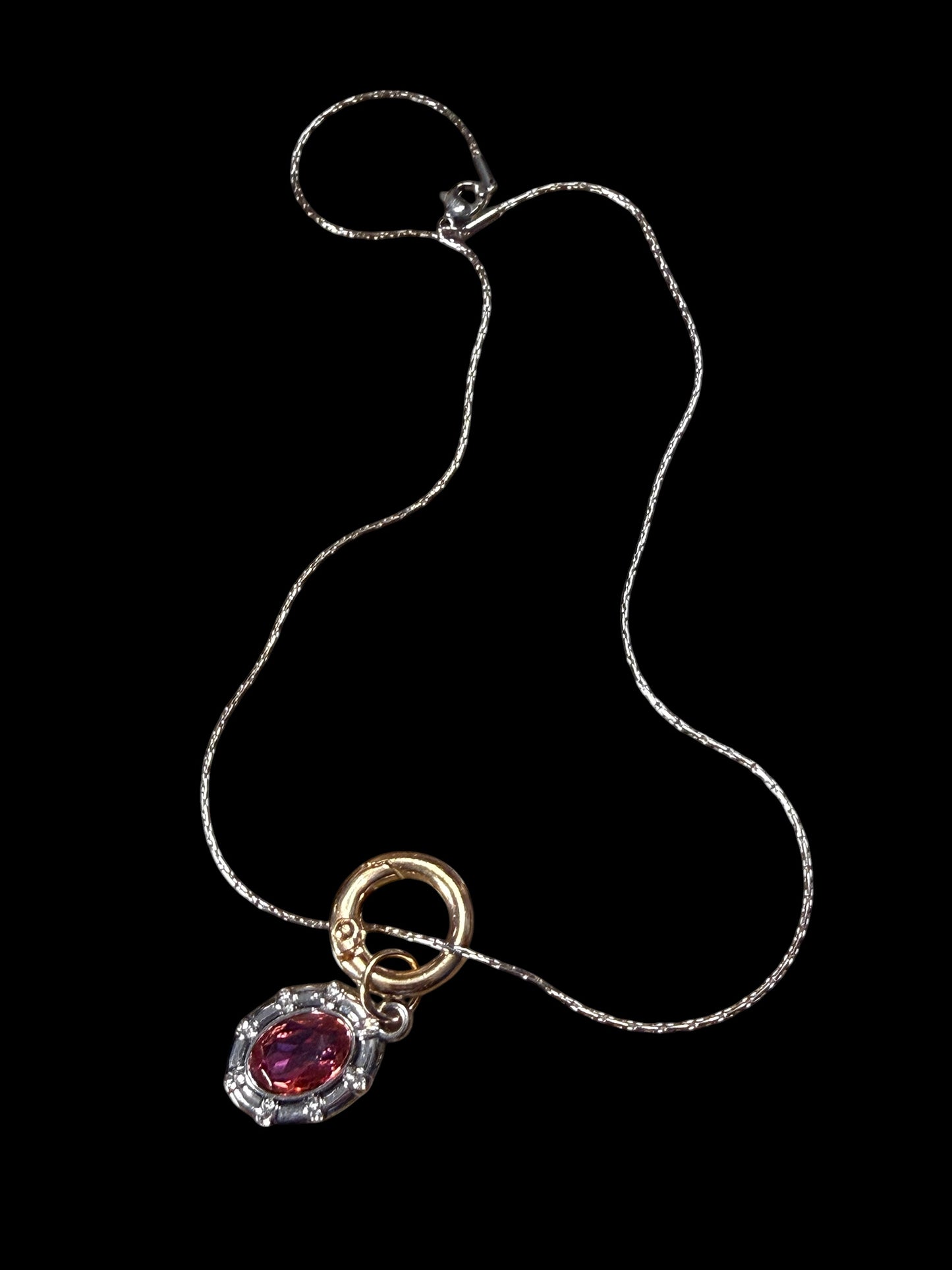 Red stone  necklace