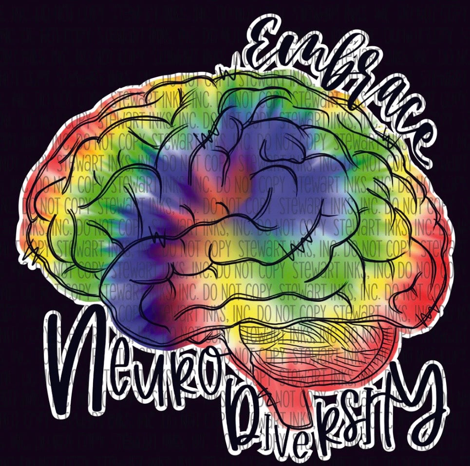Embrace neurodiversity VINYL