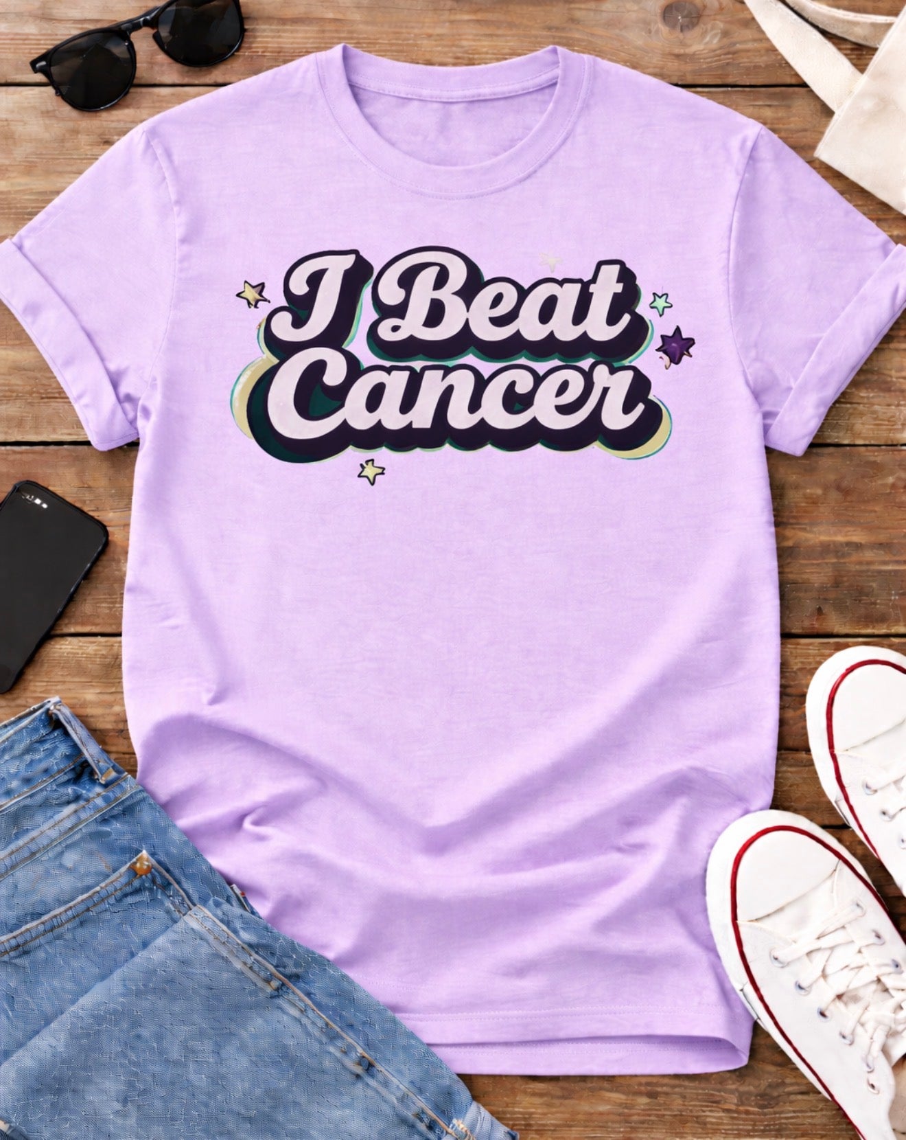 I beat cancer sublimation