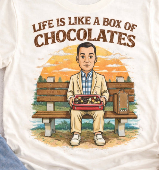 Box of chocolates sublimation