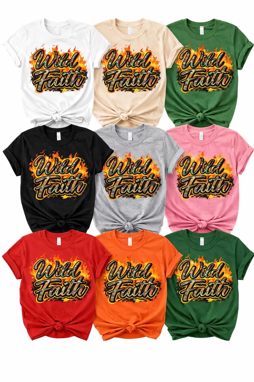 Wild Faith printed  vinyl 2