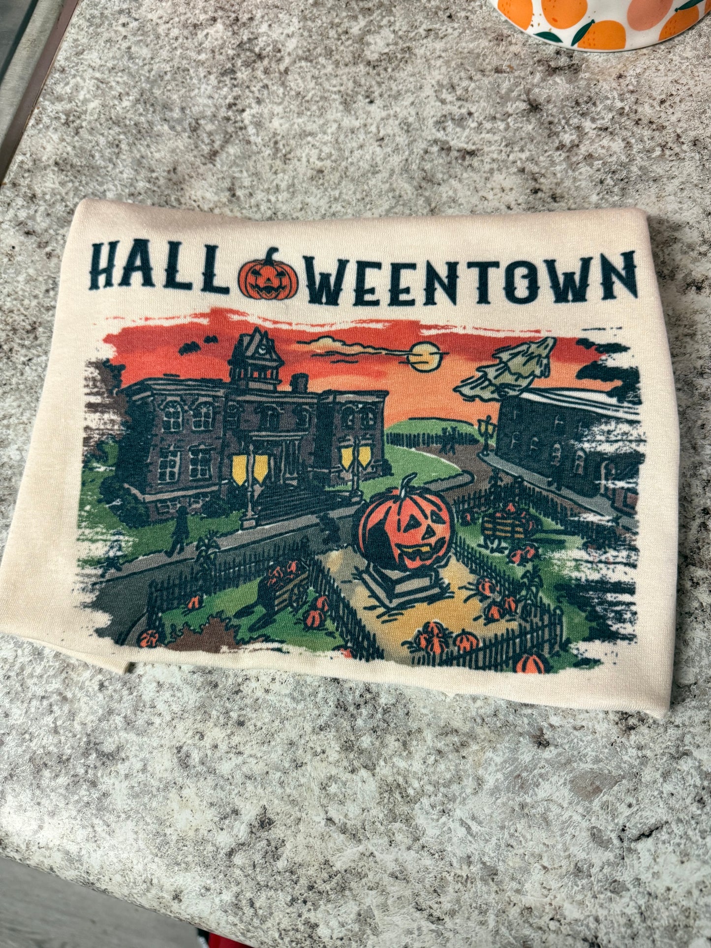 Halloween town T or Sweatshirt