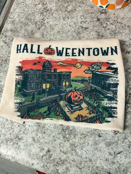 Halloween town T or Sweatshirt